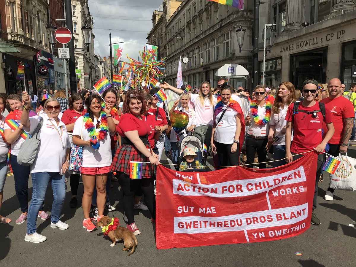 We’re in full flow <a href="/PrideCymru/">Pride Cymru</a> <a href="/cymru_AFC/">Action for Children Cymru</a> <a href="/actnforchildren/">Action for Children</a>