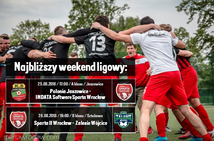 SpartaWroclaw's tweet photo. A KLASĘ CZAS ZACZĄĆ!
Dzisiejszym meczem w Jaszowicach o godzinie 17.00 z miejscową Polonią inaugurujemy nasze zmagania w 3 grupie wrocławskiej A klasy.
Jutro na Sztabowej o godzinie 16.00 nasza druga drużyna podejmuje @ZalesieWojcice (B klasa gr. V).
#TylkoSparta #JoinSparta https://t.co/JyqsRQWmJo
