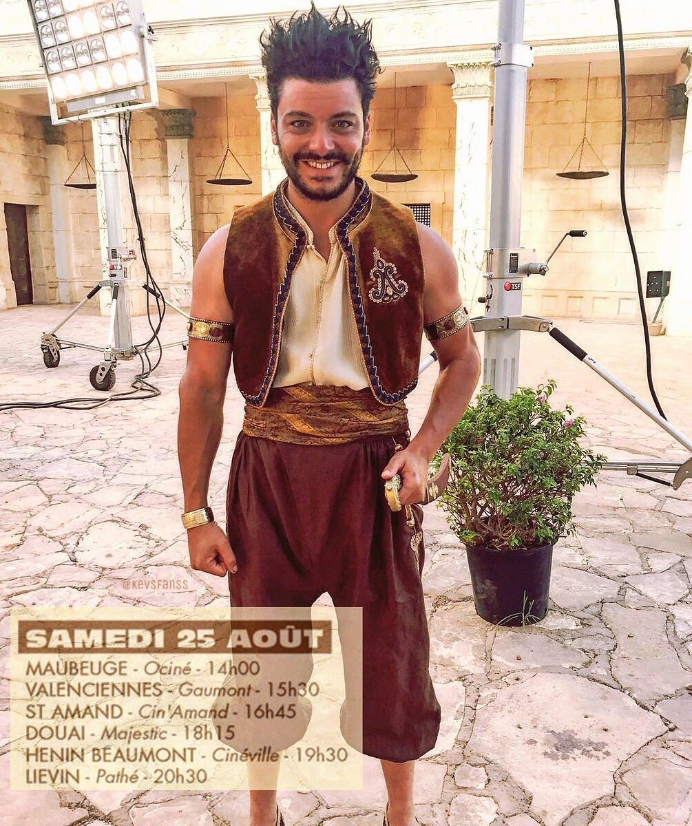 kevsfanss's tweet photo. Aujourd’hui commencent les avant-premières de Alad2 ! 🧞‍♂️🧞‍♂️ @kevadamsss https://t.co/uyZriJR9fT