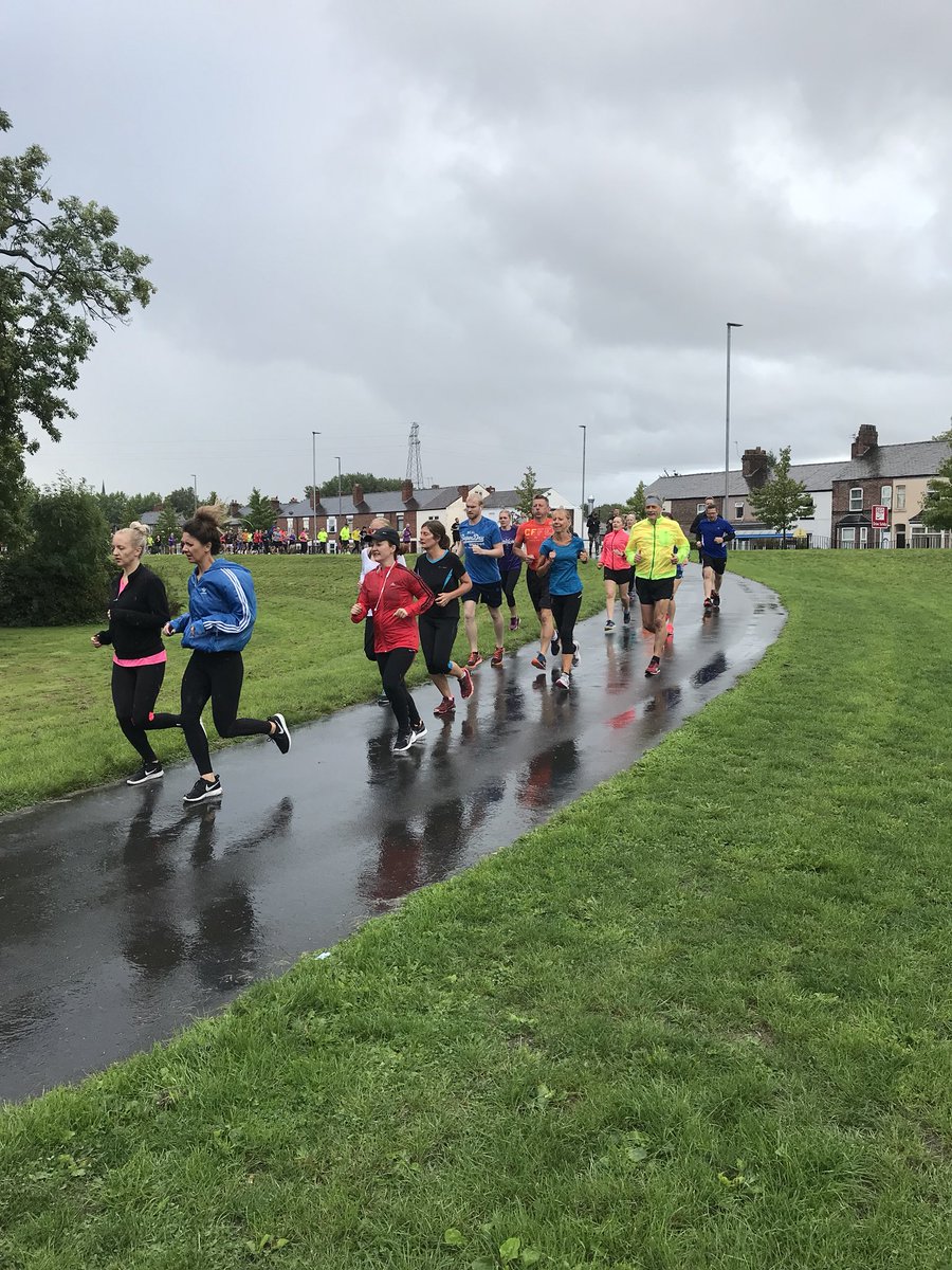 Well done to everyone for braving the rain this morning. It was Cal Bardi’s 200th volunteering stint as well! Plus, Happy Birthday to the lovely Louise Blizzard. See you all next week,good luck to Warrington Wolves as well at Wembley today! <a href="/parkrunUK/">parkrun UK</a> <a href="/wolvesrl/">#uptheVikings</a> <a href="/calbardi/">Cal Bardi</a> #parkrun