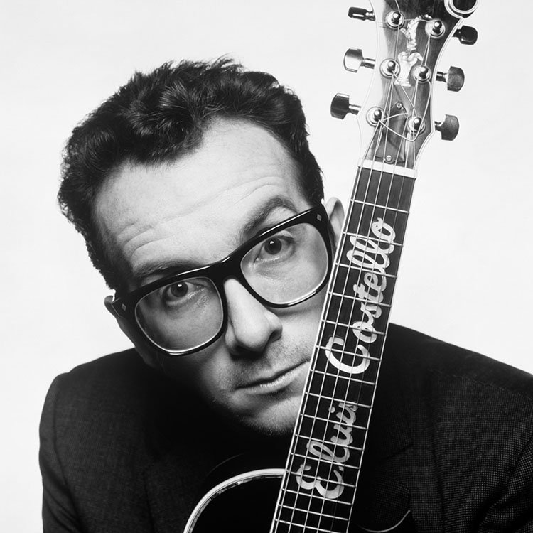 Happy Birthday Elvis Costello!
Photo taken 1989. 