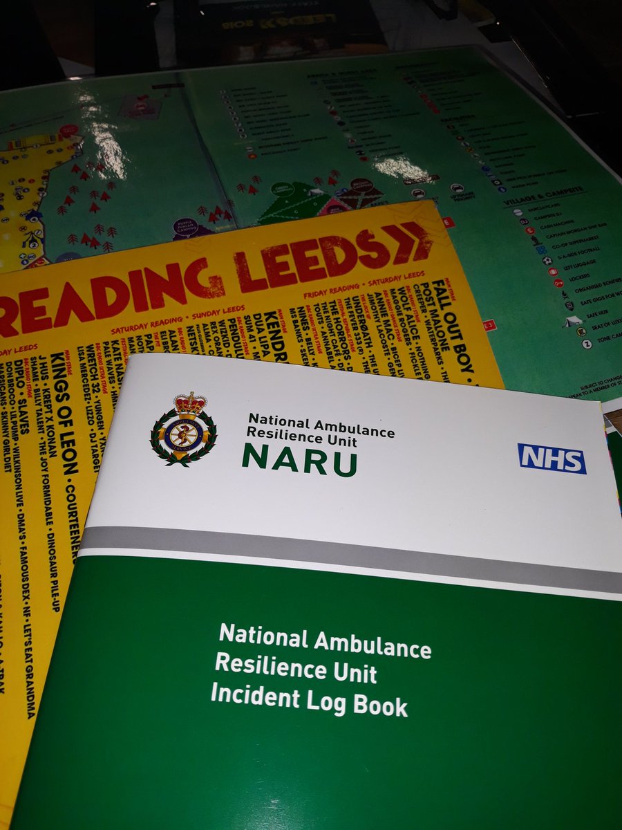 YAS_JayneB's tweet photo. Arrived at Leeds Festival Command Centre for the day. Great weather so let's hope everyone stays safe and healthy with @YAS_SimoneM @YorksAmbulance #YASteam https://t.co/0d3iYaLdOy