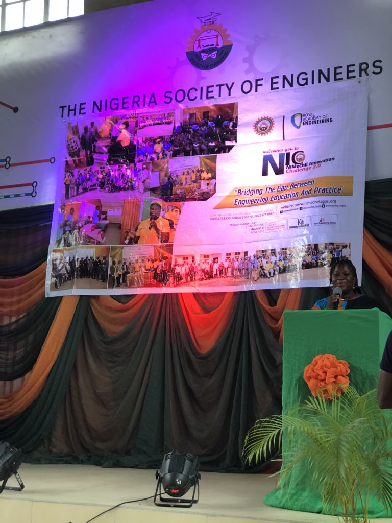 LizzyDmcc's tweet photo. Thrilled to be here in #Lagos to speak on #AfricaCatalyst and represent @EAPGlobal at the @nimeche_lagos innovation challenge. Next the innovations themselves...
#innovation #entrepreneurship @oagboneni @nimeche #bootcamp https://t.co/OmmFUvhtfP