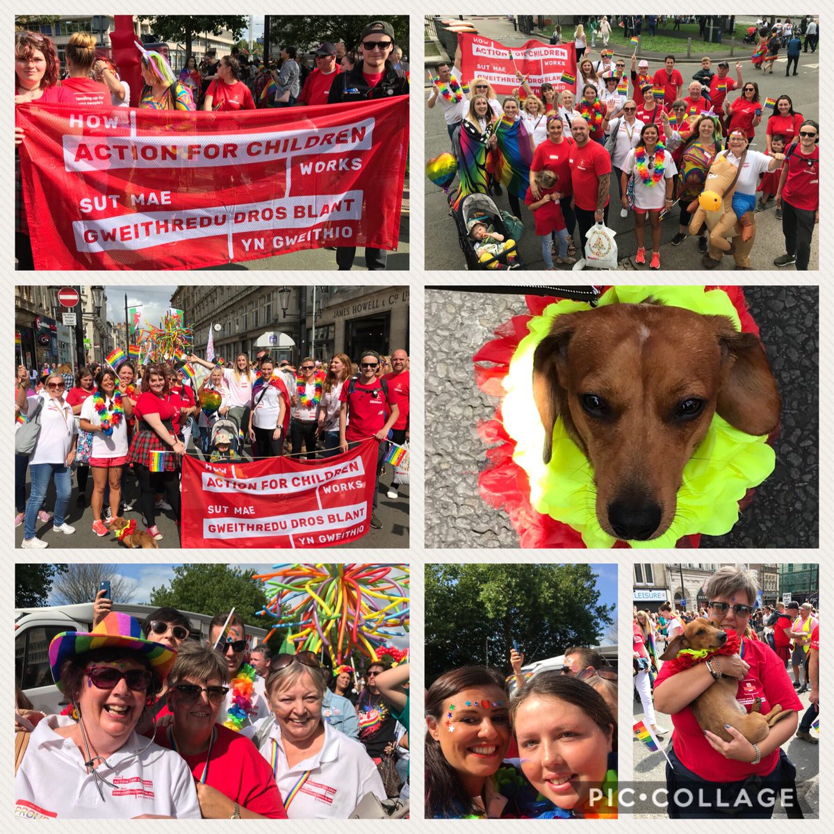 Awesome <a href="/PrideCymru/">Pride Cymru</a> 🏳️‍🌈 Well done to the organisers!