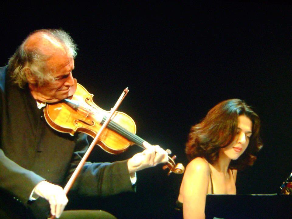BuniatishviliKh's tweet image. Happy Birthday, Genius,the greatest violinist of our times! Everybody can learn to play an instrument and to do it well, only very few and unique people like you can transform ones lives thanks to a generous gift. In this overcalculating world your gift is priceless. #IvryGitlis