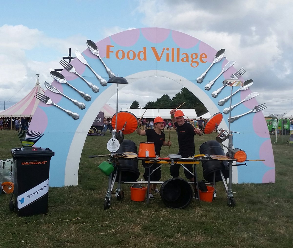 BangOnDotNet's tweet image. 1st show done at the Big Feastival with a spot of filming for the BBC! Watch this space for more details...