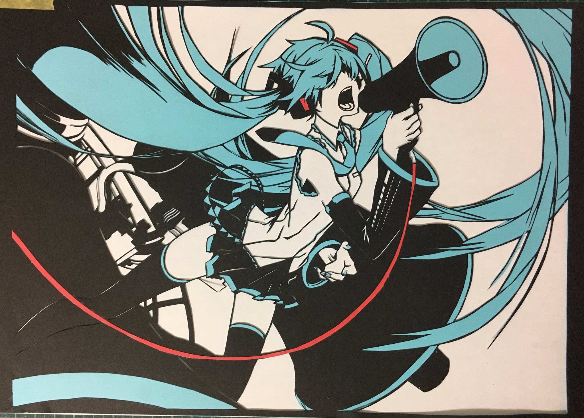 季那狐 恋は戦争の初音ミクさんです 写真の撮り方色々と変えて見たけど どの撮り方でもカッコ良すぎて迷った結果です 磨りガラスが良い感じ 切り絵 恋は戦争 初音ミク 季那狐 恋は戦争の初音ミクさんです 写真の撮り方色々と変えて見たけど どの撮り方でもカッコ良すぎて迷った結果です 磨りガラスが良い感じ 切り絵 恋は戦争 初音ミク