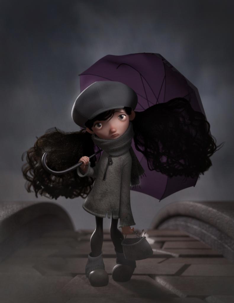 AdskMaya's tweet photo. Check out "Gloomy Day" by Mark Lee! #MadeinMaya and sculpted in @AutodeskMudbox, with the help of ZBrush and V-Ray. https://t.co/togBU82gvP https://t.co/7vPzWrjoGF