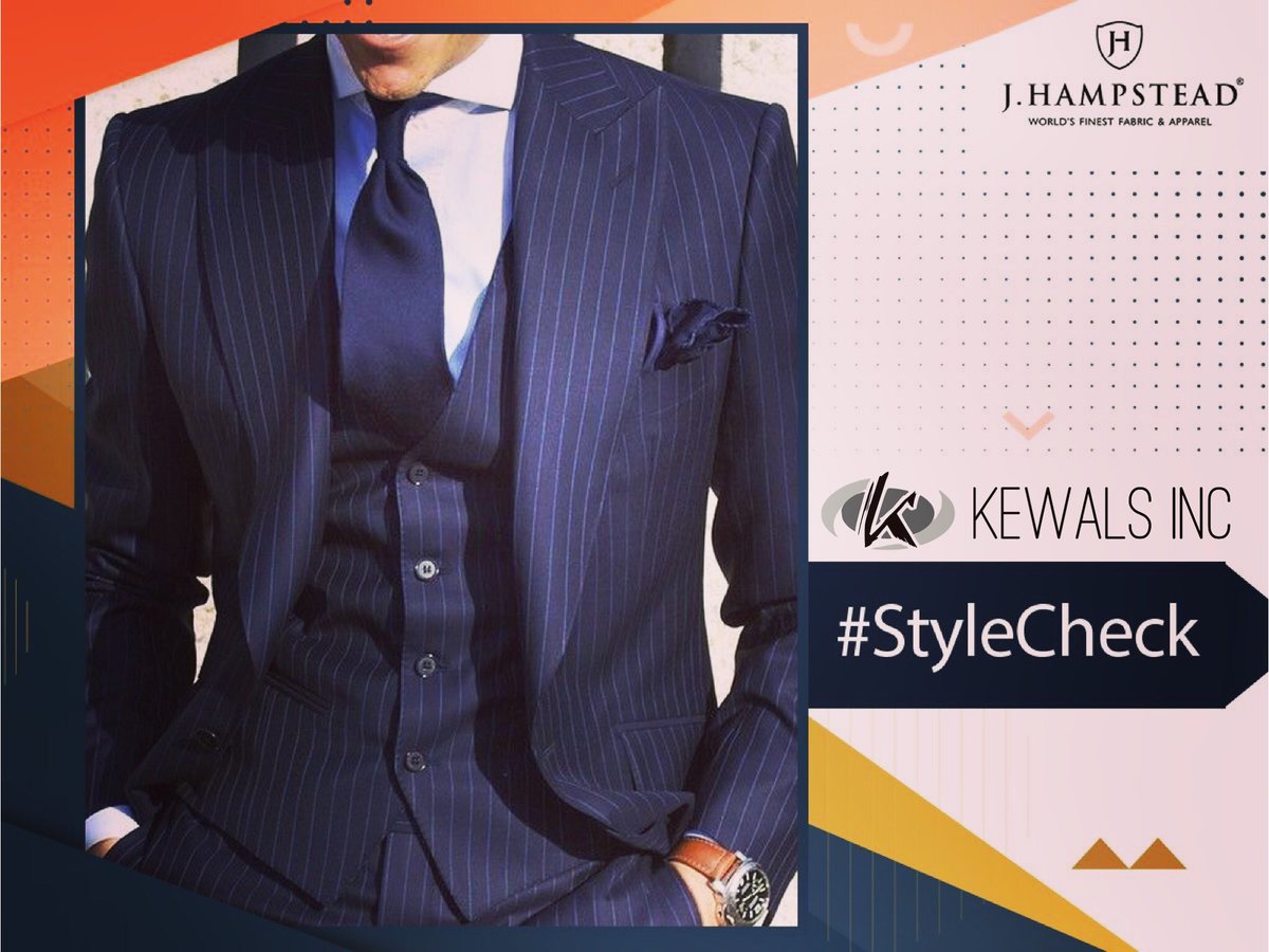 kewalsinc's tweet photo. Upgrade your style with a pinstripe navy suit. It is a timeless, quality addition to any man’s wardrobe. #StyleCheck #MensWear #MensStyle #MensFashion  #mensaccessories #fashion #fashionista #fashionblogger #indianfashion #indianfashionblogger https://t.co/7iHBxeb1Tp