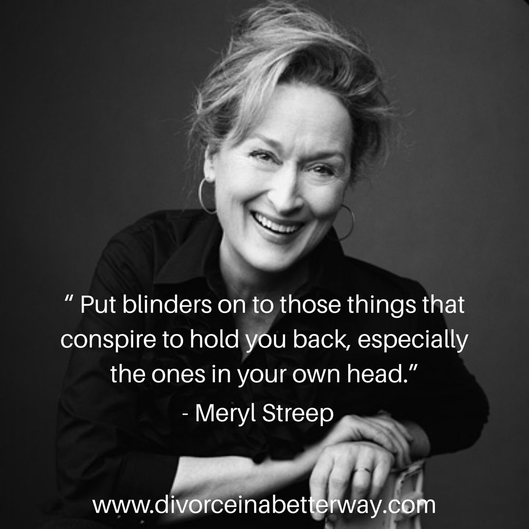 divorceabetter1's tweet photo. #Listen to #Meryl: We all have #brain #chatter - only listen to the #good stuff! #susanguthrie #divorce #divorcequotes #listentomeryl #merylstreep #brainchatter #bekindtoyourself #headnoise #positivethoughts #divorceinabetterway https://t.co/47ZtpXzhNt