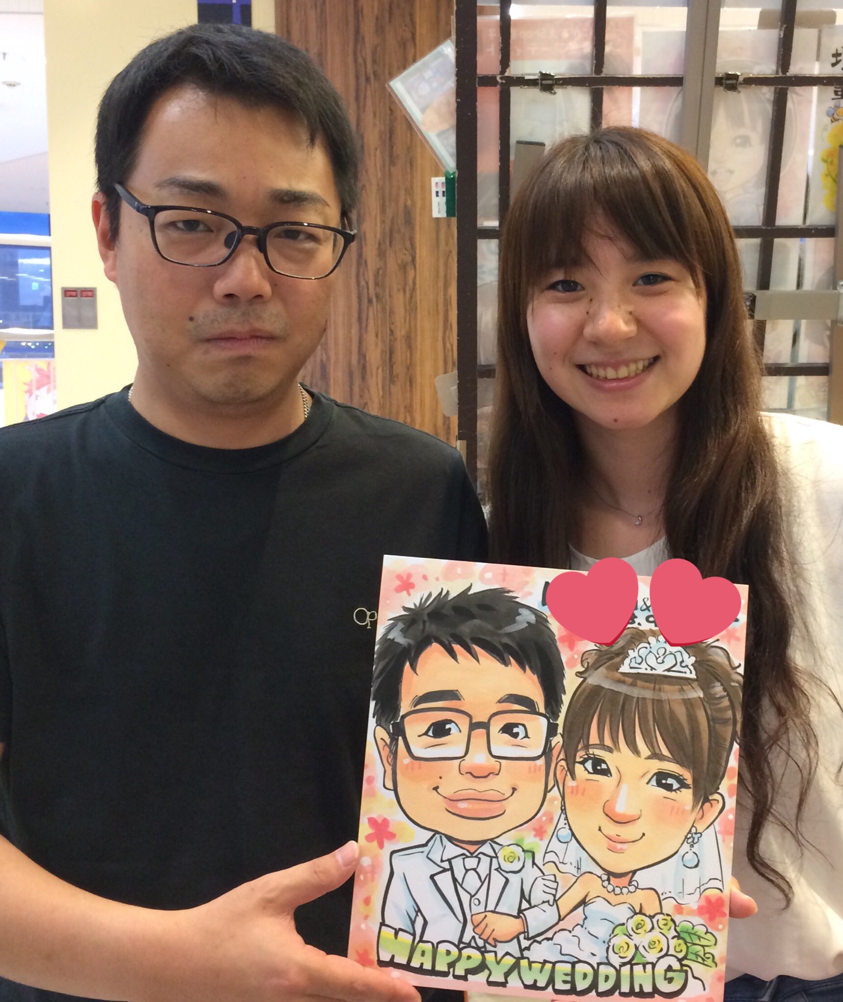 相田こうすけ 似顔絵師 Ar Twitter アクアシティーお台場にてお描きしたお客様似顔絵のご紹介です ご来店ありがとうございました またのお越しをお待ちしております ヽ 記念 相田こうすけ 似顔絵師 Ar Twitter アクアシティーお台場にてお描きしたお客様似顔絵のご紹介です ご来店ありがとうございました またのお越しをお待ちしております ヽ 記念