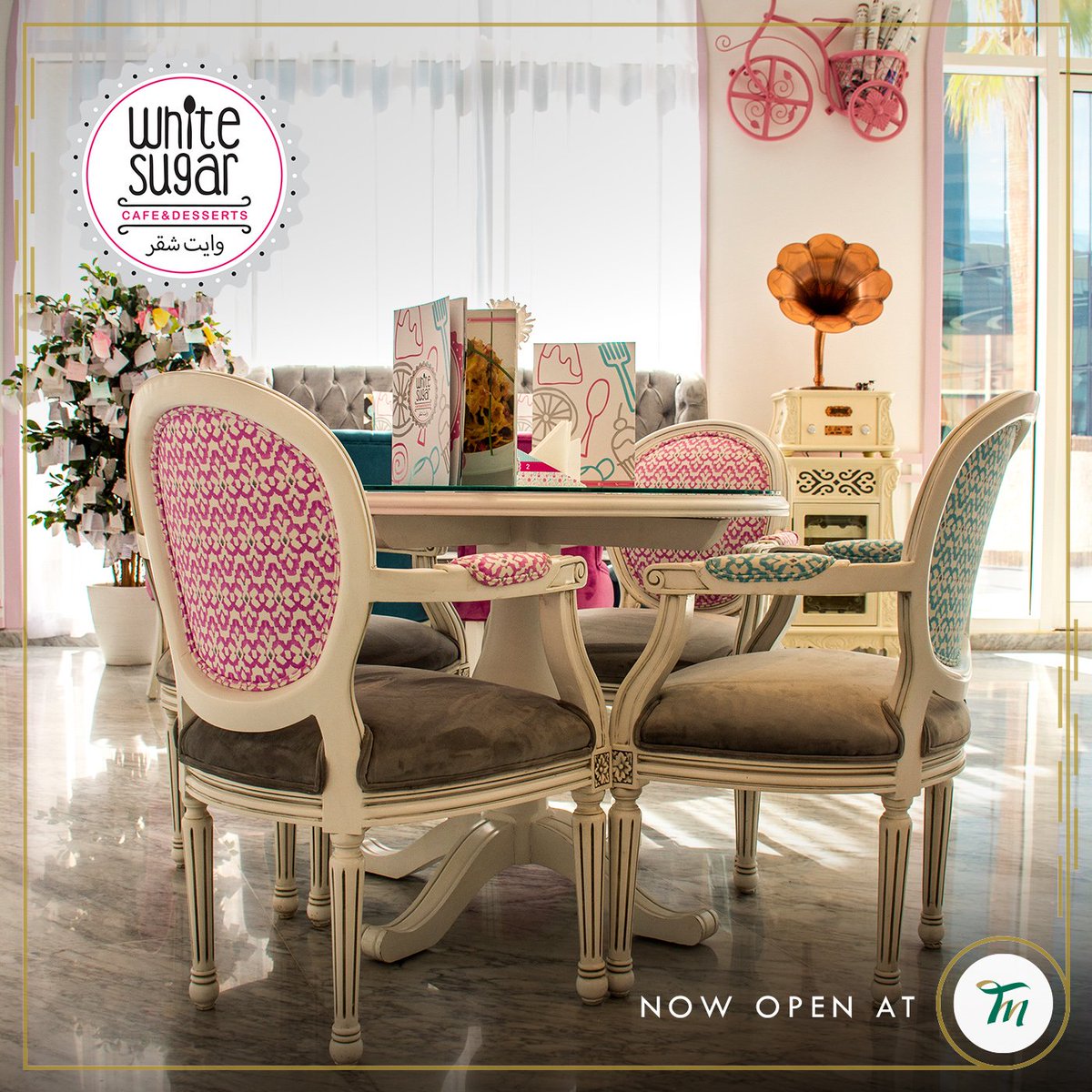 TawarMallDoha's tweet photo. @whitesugarqa 🍰 invites you to experience flavors of authentic Arabic coffees &amp; Desserts* at @TawarMallDoha ⛲

#WhiteSugarCafe #WSQatar #WhiteSugarQa #Cafe #Desserts #Flavors #Delicious #Qatar #Cuisine #Sweets #ItsTawarMall #OneForAll #WeAreQatar #Doha #Qatar #TawarMall https://t.co/t2Y01VR0Zk