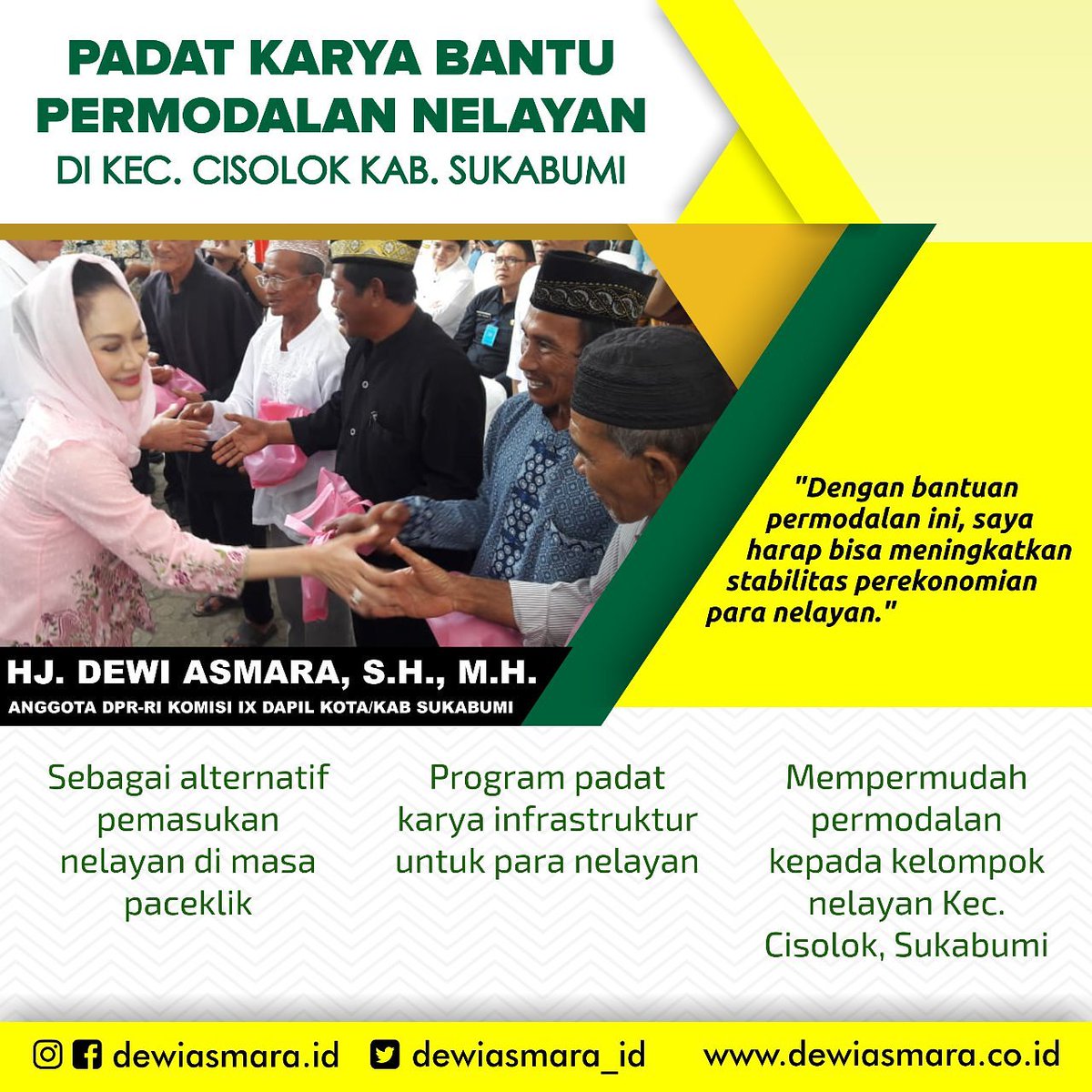 dewiasmara_id's tweet photo. Ini beberapa hasil kunjungan kerja kemarin di kec. Cisolok Kab. Sukabumi
#sukabumi #dewiasmara #dewiasmaraku #infografis #cisolok #nelayan https://t.co/5YiAw16EwG