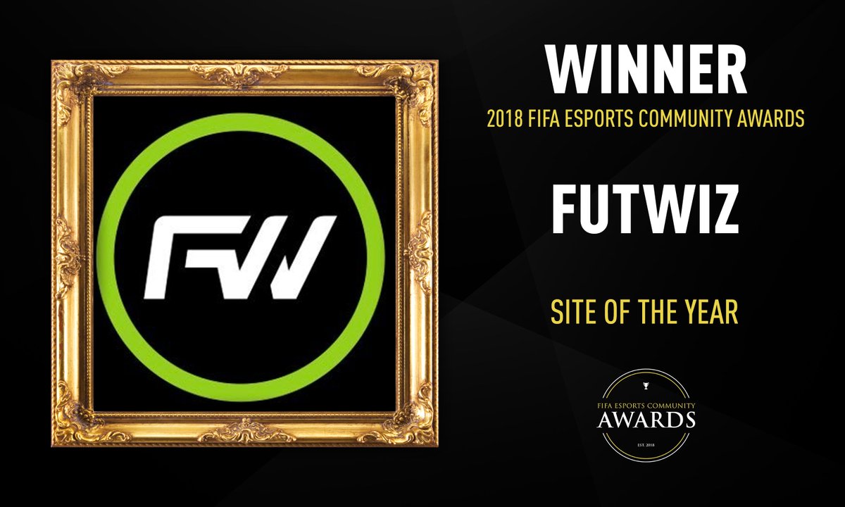FIFAeAwards's tweet photo. FIFA ESPORTS COMMUNITY AWARDS
SITE OF THE YEAR

🏆 @FUTWIZ https://t.co/pBpUAehkud