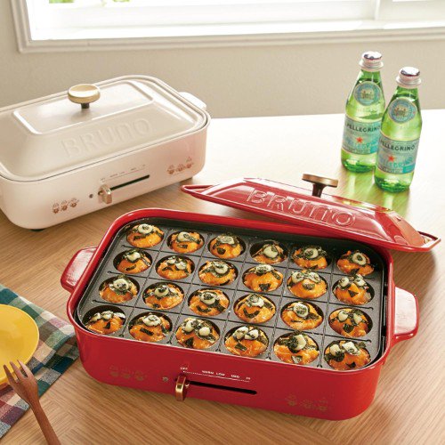 Dtimesdelicious ミニオンたちとたこ焼きパーティーも楽しめる ベルメゾン ミニオン デザイン コンパクト ホットプレート ブルーノ Bruno 新発売 詳細 T Co Nucperud5o