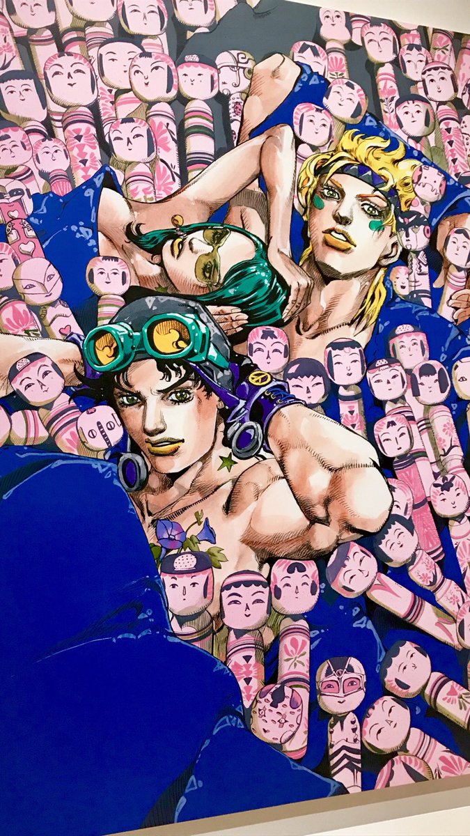 国立新美術館でスタートした「荒木飛呂彦原画展 JoJo 冒険の波紋」行っ