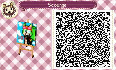 ChaentyE's tweet image. Scourge Design. #Scourgethehedgehog #ACNL