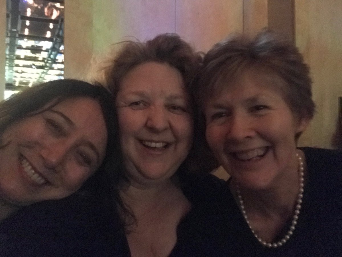 Me, Rebecca Lee and Audrey Mills , disco bunnies #AWL2018