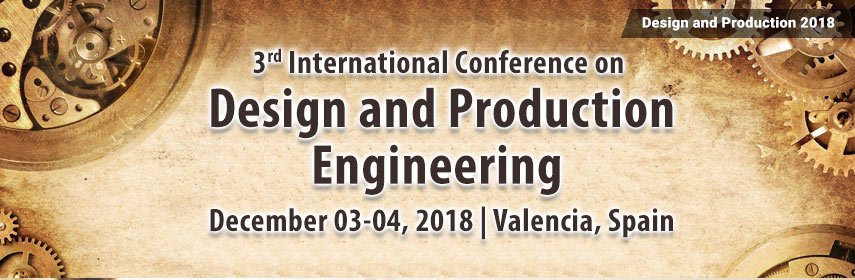 Expert panel of speakers on Mechanical Engineering at Design and Production 2018 Conference

#DesignEngineering #ProductionEngineering #MaterialsScience

For more info, PS: design-production.conferenceseries.com 

Email: productionengineering@enggconferences.com