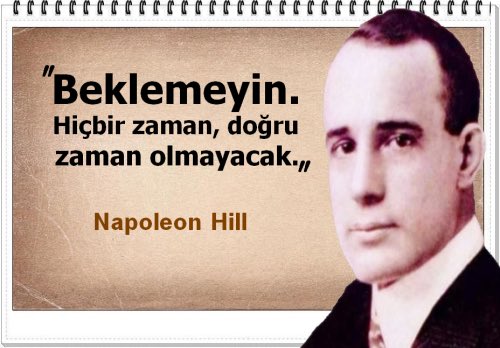 #BuGüneBirNot

Bugün de yanlış gün ama vakit kaybetmeyin...