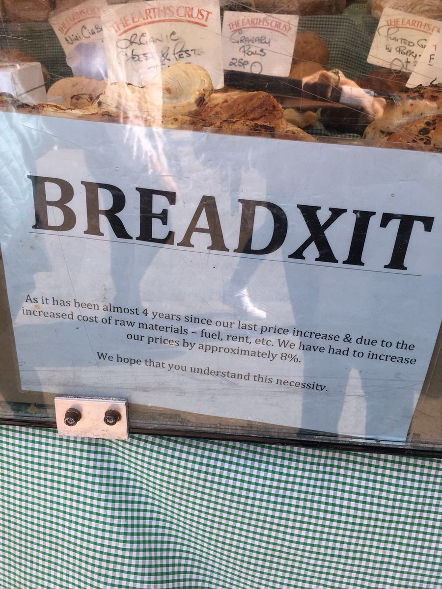 Lisa Leysen betreurt, samen met de Britse bakker de Brexit. Welvaart heeft dat nog niet gebracht