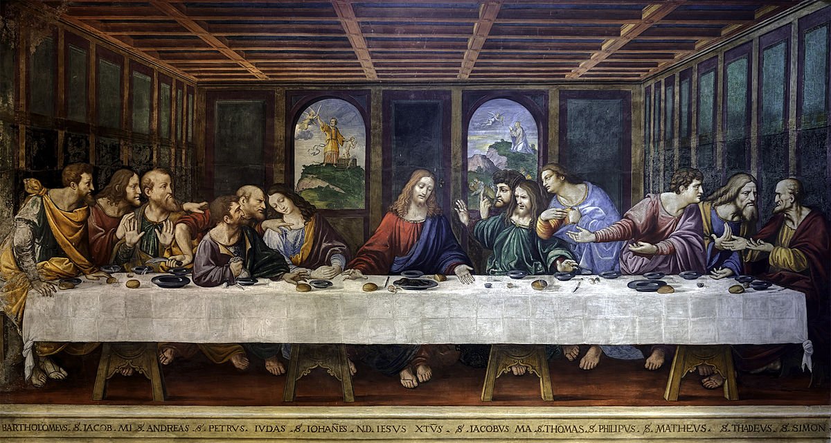 alexmessomalexx's tweet photo. Gesù: "Salve, trattoria "la betola"? Si buongiorno salvo vorrei prenotare un tavolo per 26 persone per sabato sera. Siamo in 13 a mangiare"
Oste: "Allora un tavolo da 13 andrà benissimo, no?"
Gesù:" E no mi spiace, a noi piace sederci tutti sullo stesso lato!"
@Dio #striamocomodi https://t.co/lph2SSknPZ