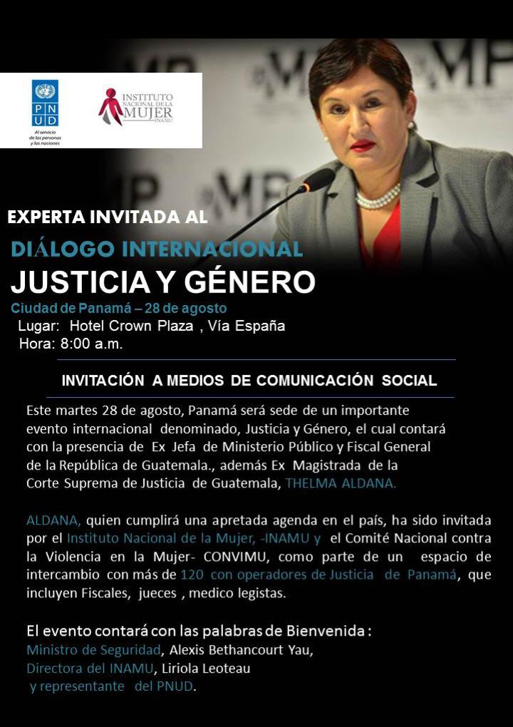 .<a href="/nexnoticias/">Nex Noticias</a> La fiscal que descubrió la red de corrupción del entonces presidente de Guatemala Otto Pérez Molina estará en Panamá este 28 de agosto en un evento cdel Inamu.