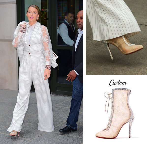 Passion Louboutin on X: Blake Lively in Custom Christian