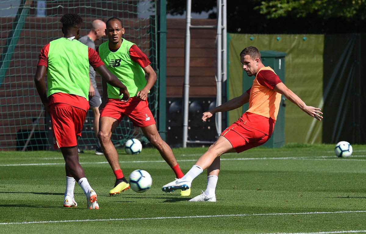 LFC's tweet photo. "It’s a balance, being positive about the start we have made to this season, while at the same time recognising just how early it is."

The captain's 'This is Anfield' column: https://t.co/El62xFYTmR  

#LIVBHA #LFC https://t.co/Et2hlqhAGN
