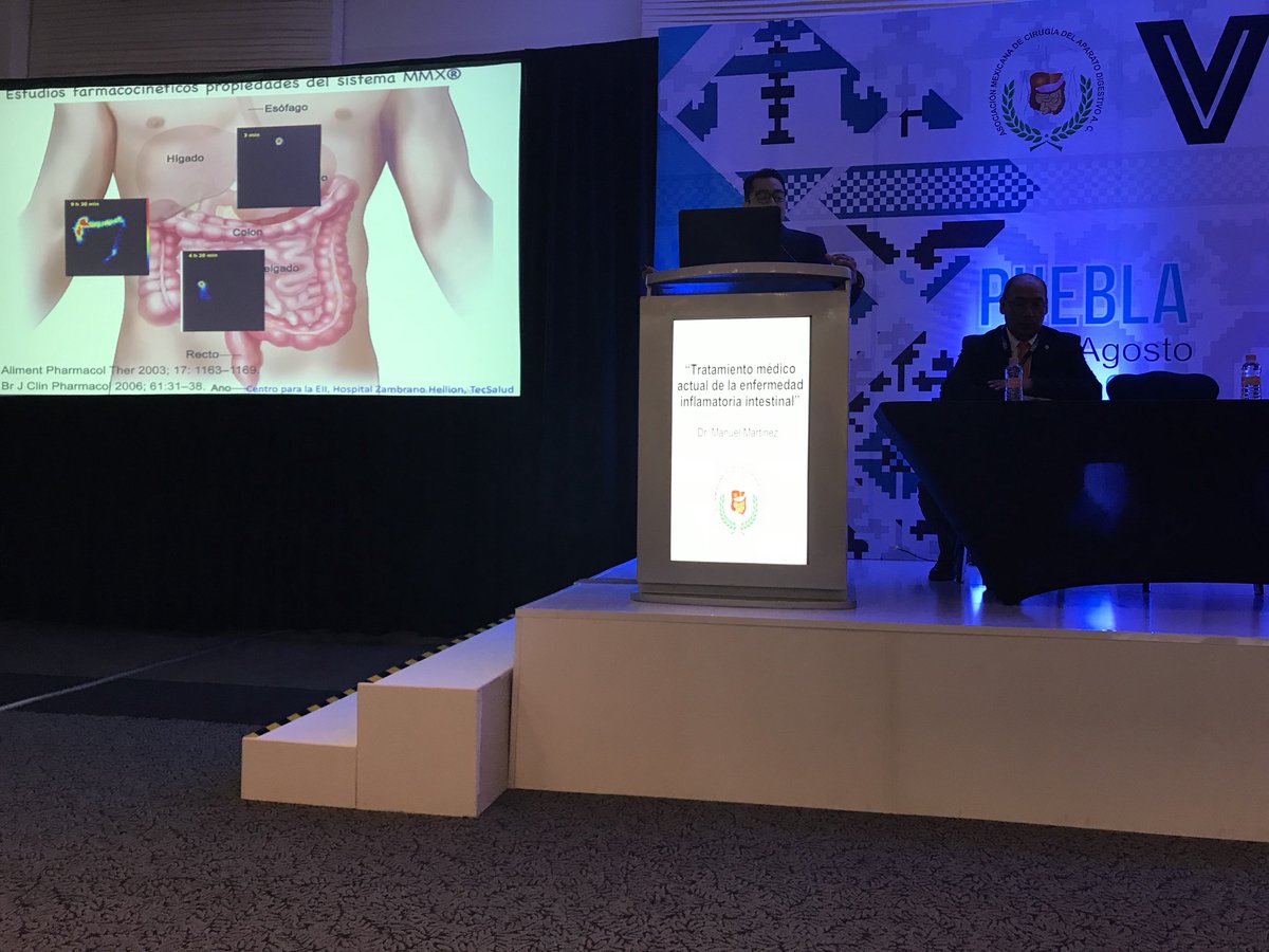 AMCADigestivo's tweet photo. Un excelente tema: Tratamiento médico actual de la enfermedad inflamatoria intestinal Dr. Manuel Martinez. https://t.co/qiktYZFJHm