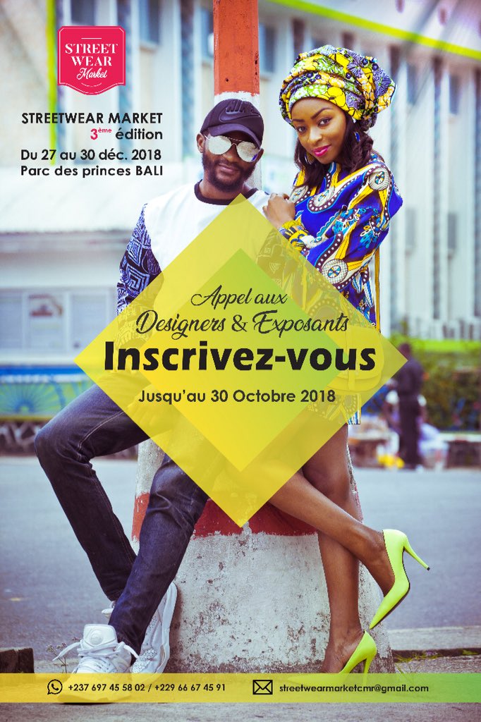 fidjil06's tweet photo. Designers Streetwear stylistes accessoiristes et exposants...faites vous inscrire Cc @Stella_Onana @doulhiphopfest https://t.co/sME1oSFIi6