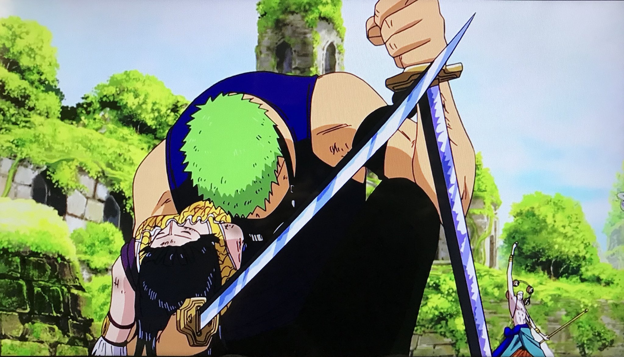 Kei One Piece垢 ゾロがロビンを助けるシーン 空島 Kei One Piece垢 ゾロがロビンを助けるシーン 空島