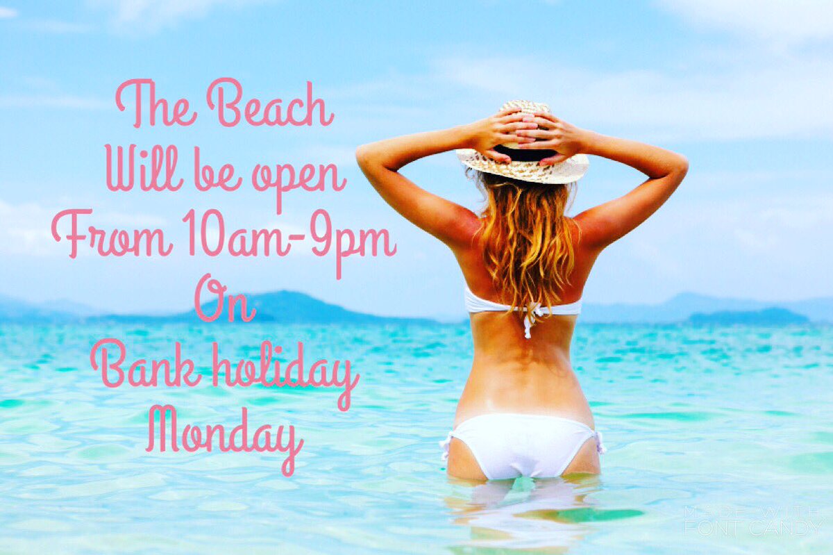 _tanning's tweet photo. #BankHoliday #atthebeach #lifeisbetterwithatan #ergoline #sunbeds https://t.co/PoK27M079U