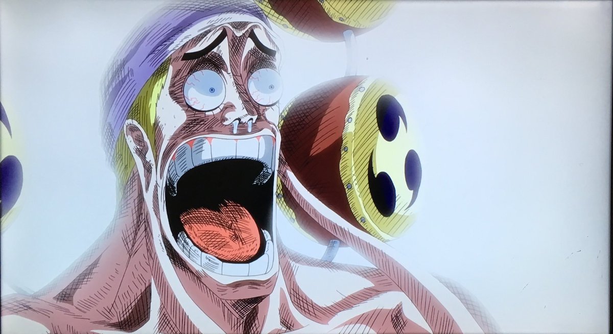 Uzivatel うさバグ 趣味から日常まで色々呟いてます Na Twitteru One Piece エピソードオブ空島 エネルのビックリ顔がぁ ｷﾀ ﾟ ヽ ﾉ ﾟ ﾟ Onepiece ワンピース