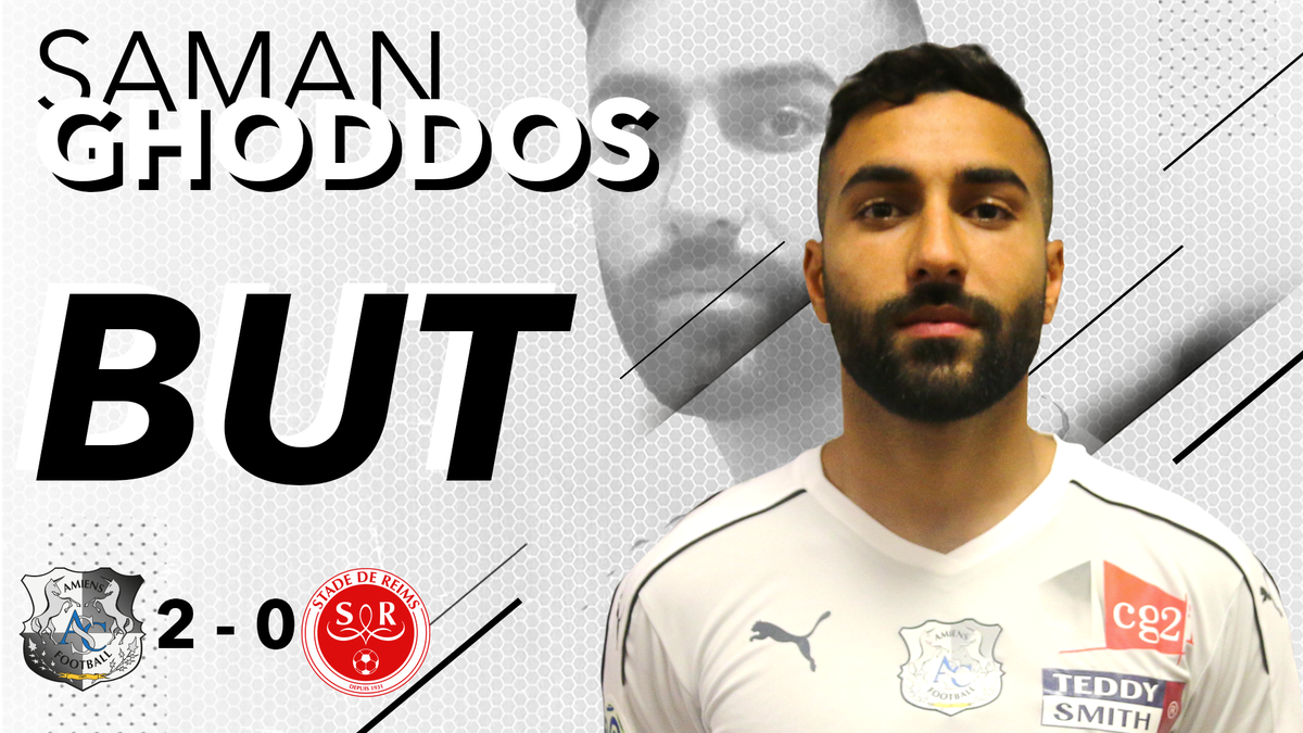 AmiensSC's tweet photo. BUUUUUTTTT DE SAMAN GHODDOOOOOOSSSS !!!
Le nouveau joueur de l'Amiens SC marque un splendide but de la tête pour son premier match !
Amiens 2-0 Reims
#ASCSDR https://t.co/AmYgcMbQaF