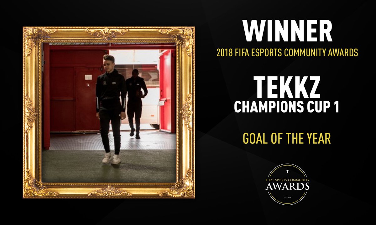 FIFAeAwards's tweet photo. FIFA ESPORTS COMMUNITY AWARDS
GOAL OF THE YEAR

🏆 @F2Tekkz - Champions Cup 1 https://t.co/hWO6zCN1k8