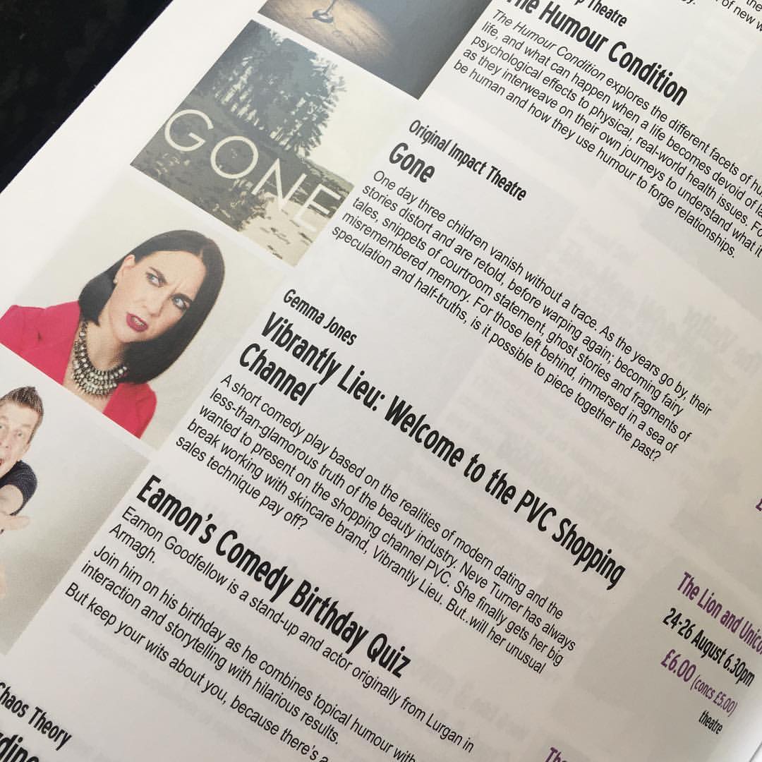 jclanoe's tweet photo. @vibrantlylieu And yes @GemmaElizabethJ deserves a TV show dear TV people. https://t.co/5LryFfNc81