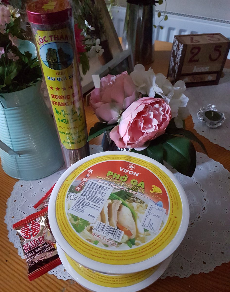 SarahJLPez's tweet photo. Darling @MiniHiphopHead
I Can Make The #Buljol Tomorrow.
If You're Back From Bristol Before
You Will Have To Fend For Yourself
I Left U These Instant #PhoGa
All Way From #Vietnam
Burn The Incense Before You Eat
& Ensure U Give Thanks. https://t.co/qiqXcGWrLj