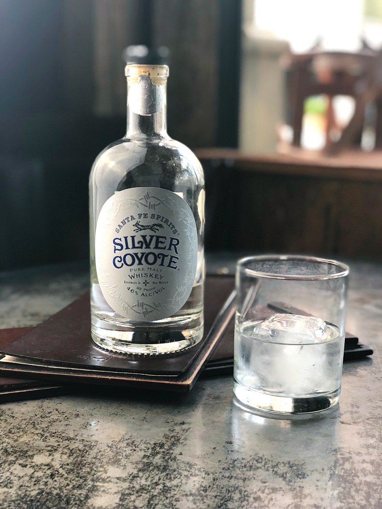 Come in before August ends to try the #moonshine of the month: Silver Coyote from @SantaFeSpirits! #PDXbar #PDXdrinks #SwineSoFine #downtownPDX