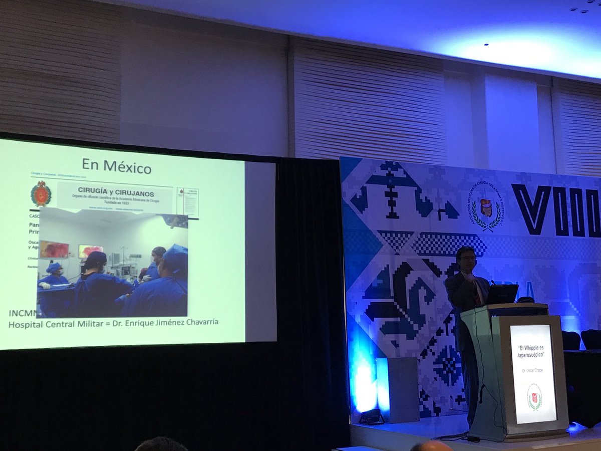 El Whipple es laparoscópico con el Dr. Oscar Chapa