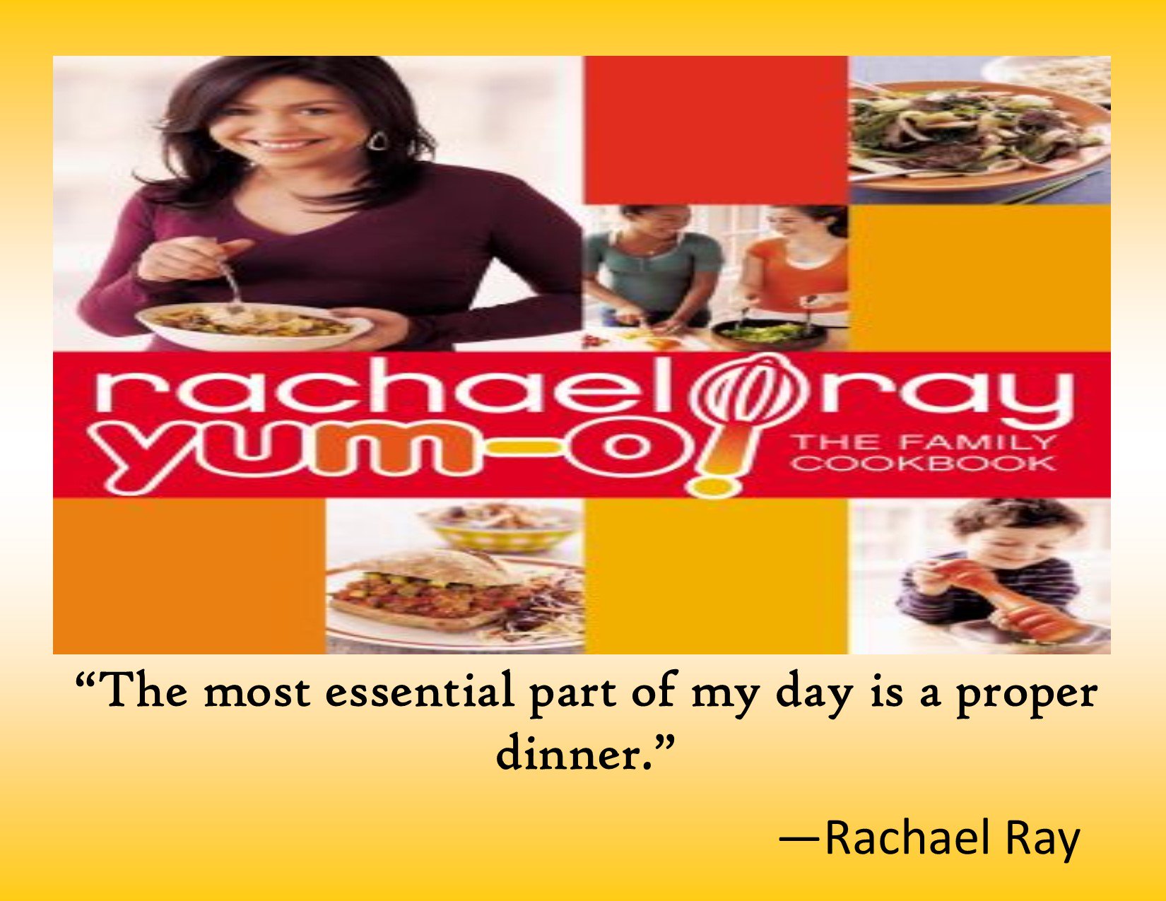 Happy birthday to cookbook author and TV personality Rachael Ray!  
 