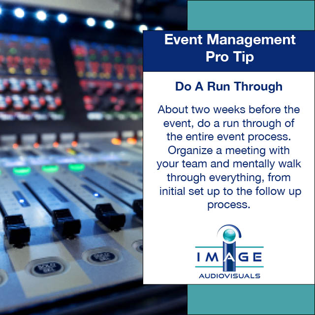 imageav's tweet image. #EventProTip