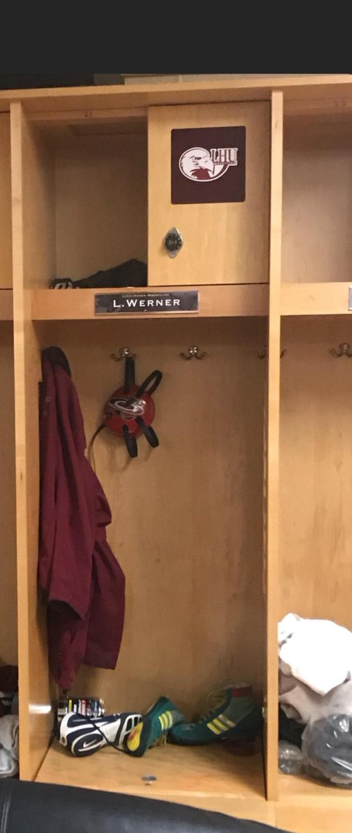 CanesWrestling's tweet photo. So proud to see @_Lukeywerner Luke Werner representing us in his soph season @LockHavenWrstl #WellPrepared #LibertyTrained #headgear https://t.co/kMuKzURHfc