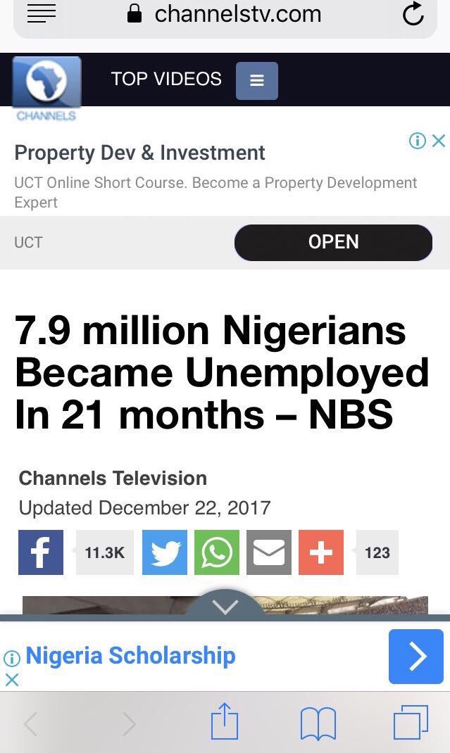 Even if all you do is retweet this, it is a big thing. 7.9 million Nigerians lost their jobs in 21 months according to @SGYemiKale

The best use of your PVC
Is to use it against PMB

If you are ashamed that Nigeria is the world headquarters for extreme poverty join #PVCAgainstPMB