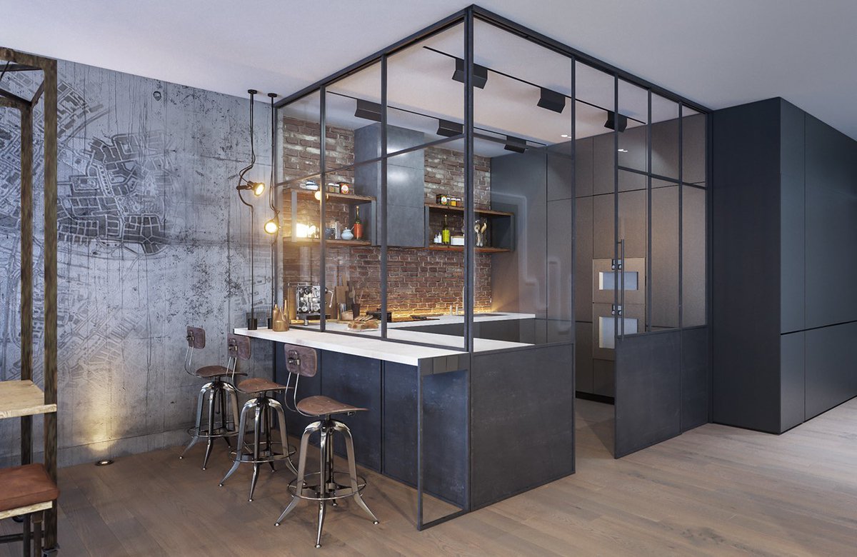 AppartDesign's tweet photo. Superbe loft https://t.co/5td19wIaNU
