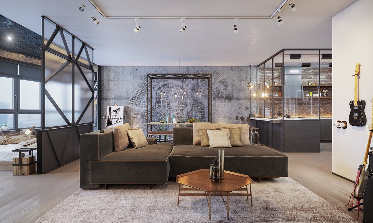 AppartDesign's tweet photo. Superbe loft https://t.co/5td19wIaNU
