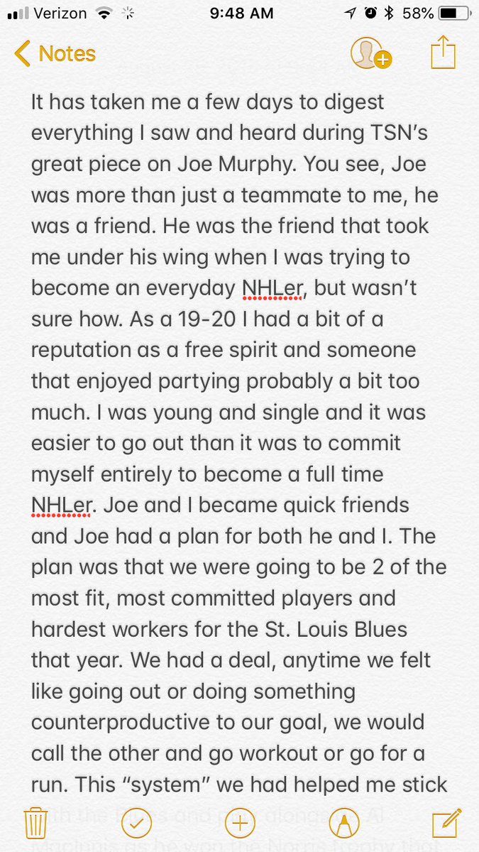 JamieRivers08's tweet image. Here are my thoughts and feelings about Joe Murphy. @rwesthead @CarBombBoom13 @Krystalostrw @cathyMu78307252 @NICKBOYNTON24 @NHLAlumni @NHLPA @NHL @TSN_Sports