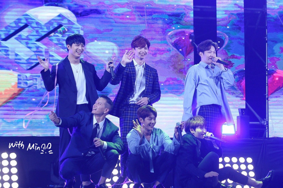 Day 004/593D-5890825182253BTOB performed at Billboard Peace Concert!1st performance w/out Eunkwangiie. They said they miss uri Eunkwang in between their performances. Yeah, we all do. **photo not mine**