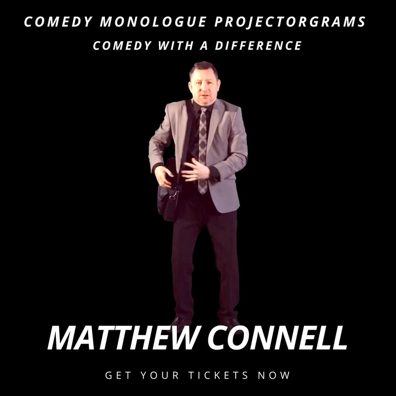 Comedy Monologue Projectorgram events -  comedy line-up includes <a href="/thementalclown/">Matthew Connell</a> so get tickets while you can #comedyshow ticketweb.uk/events/org/229…