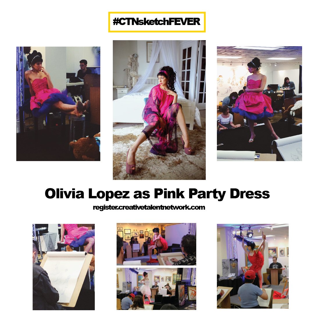 atcsg's tweet photo. #CTNSketchFEVER on Monday will feature #OliviaLopez in her Pink Party https://t.co/gVAXX9XC2K don’t miss the party monday night happening only at CTN’s Center Stage Gallery get tickets here -  https://t.co/lk9PyfsPPh
Learn More about Olivia Lopez -
 https://t.co/Fl5ORy6lOZ https://t.co/hdBXcxGg32